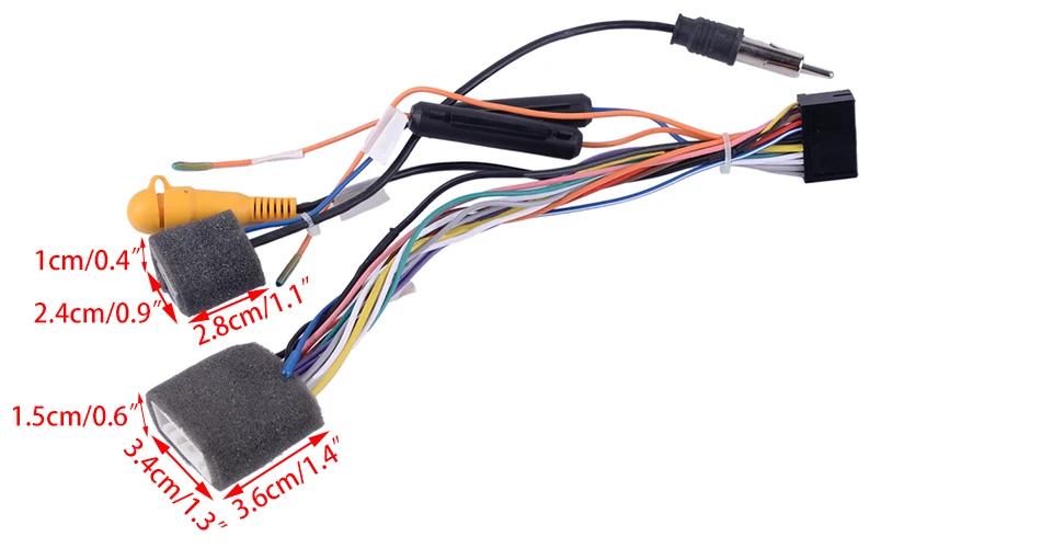 Высокое качество 20 Pin жгут проводов разъем адаптера кабель автомобиля аксессуары для интерьера подходит для Nissan Android Стерео DVD плеер