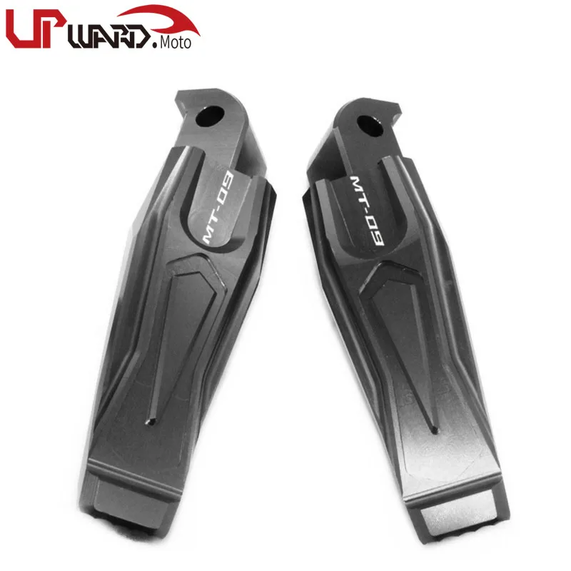 

For YAMAHA MT-09 MT 09 MT09 TRACER FZ09 FZ-09 FJ09 FJ-09 Motorcycle Accessories CNC Aluminum Passenger Footrests Rear Foot Pegs