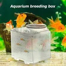 Aquarium Transparent Fish Bowls Tanks Hatchery Rooms Incubator Reptile Cage Breeding Isolation Box Baby Fish Incubator