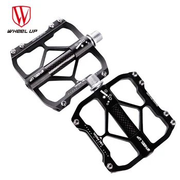 

WHEEL UP Aluminum Alloy MTB Road Bike Pedal CNC 3 Bearings BMX Anti-Skid Ultralight Bicycle Pedals Bicycle Parts