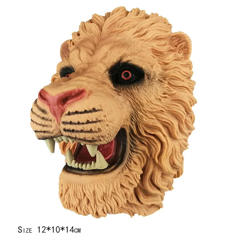 

Forest Animals Lion Panda King Kong Bulldog Model Action Figure PVC Cute Animal Dolls Toys Soft Children Kids Toys