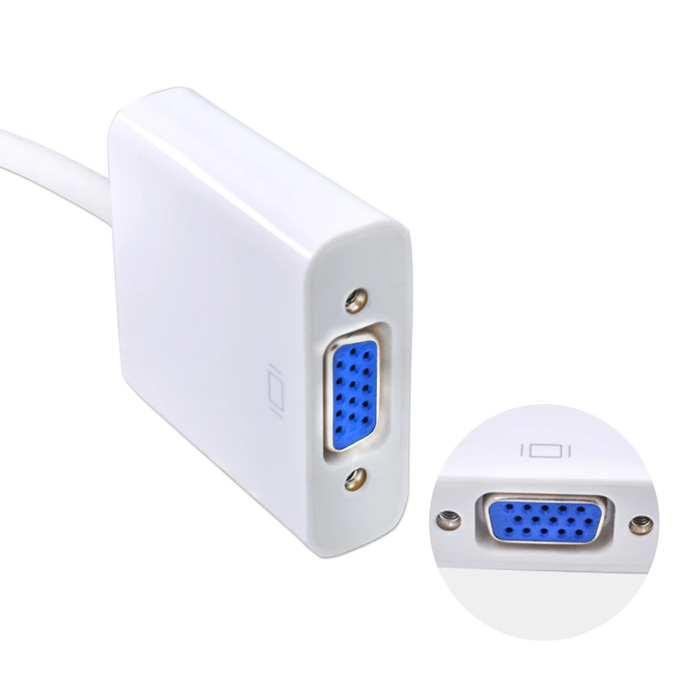 Купить tishric тандерболт разъем DisplayPort мини DP для VGA кабель ...