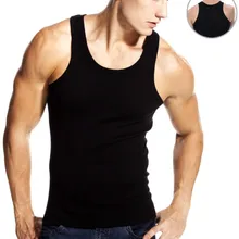 Для Мужчин's летняя джогонг жилет натуральный хлопок Бодибилдинг спортивный снизу анти тренировочный жилет воздухопроницаемая комфортная обувь эластичные Фитнес жилет