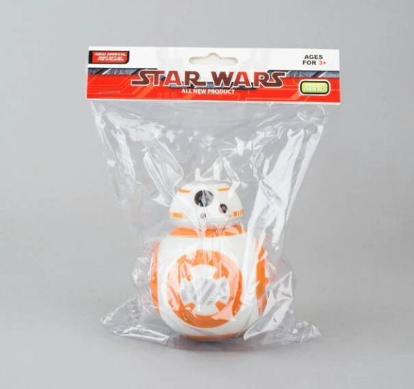 

Hot Star Wars 12cm The Force Awakens BB8 BB-8 Droid Robot Action Figure Collection toys for christmas gift Free shipping