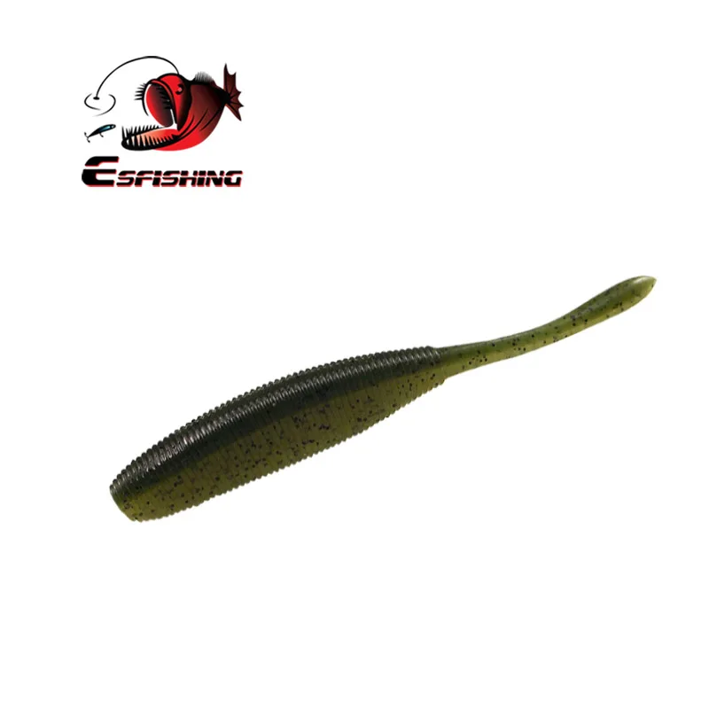 KESFISHING приманки для рыбной ловли весенние мягкие силиконовые 10 см 8 шт. снасти