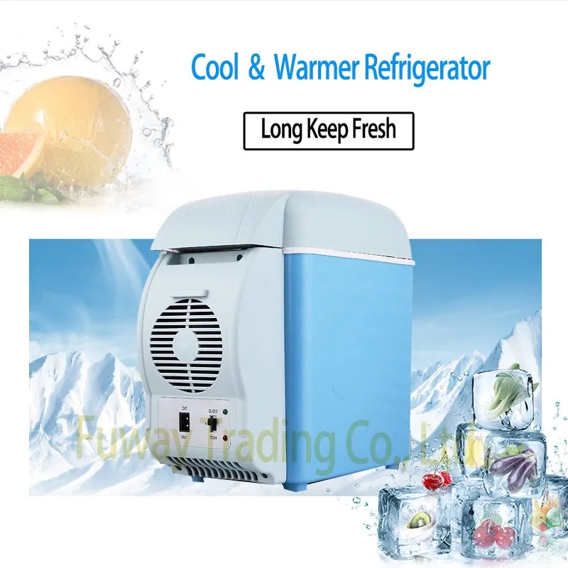 DHL,! 6 л Портативный Мини-Автомобильный холодильник, Мультифункциональный домашний холодильник, Морозилка-подогреватель, холодильник, автопоставка