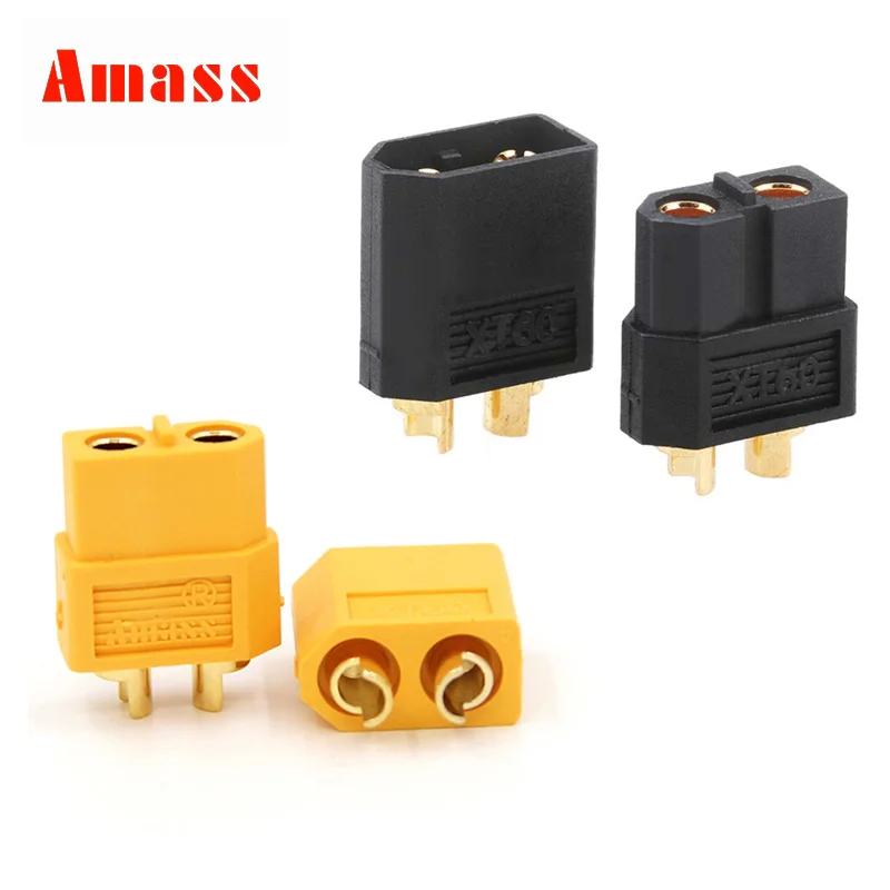 20PCS 10 Pairs XT60 Male Female Bullet Connectors Plugs For RC Lipo Battery AB