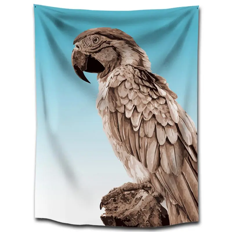Cgtsmhc Eagle Pattern Tapestry Wall Hanging For Wall Beach Towel Bedspread Hippie Tapestries Decor Home Sheets Curtain (3)