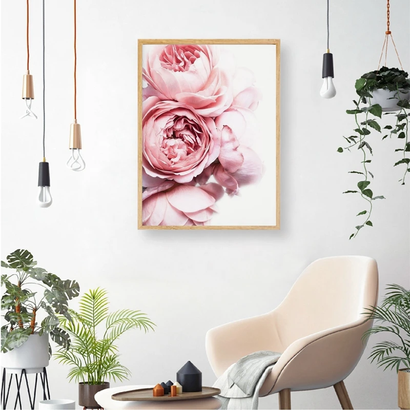 Peonies Photo Canvas Art Prints Home Decor