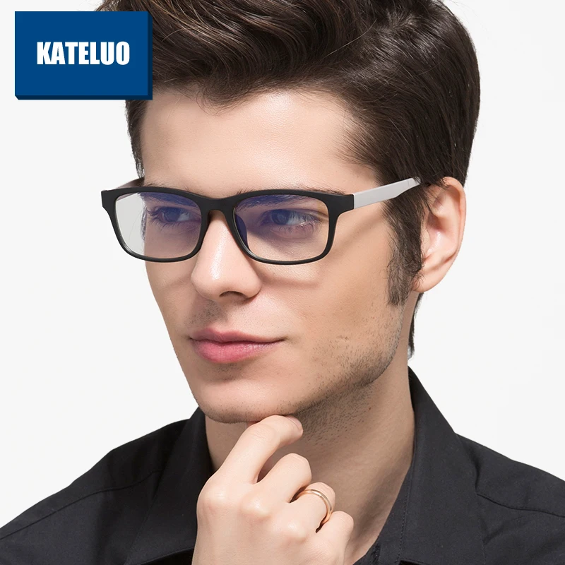 Kateluo унисекс TR90 анти-лазер формата Blue-Ray компьютерные очки усталости глаз, защищают от радиации-стойкие очки для чтения для очков оправа для очков 9219