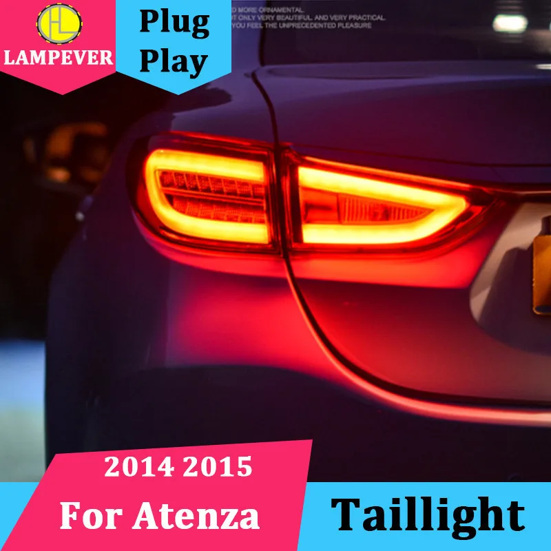 Автомобильный задний светильник для Mazda 6 Atenza Sedan 2014 2015 mazda6 s светодиодный фонарь DRL