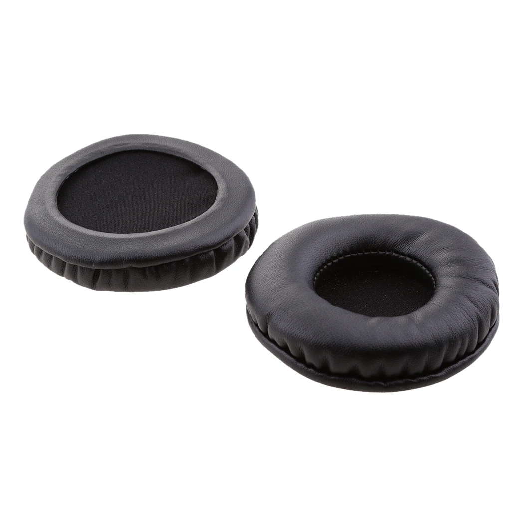 80mm Ear Pads Cover Pad Cushion Replacement For Headphones Headset 3 1/8inch High elasticity durable light-weight soft