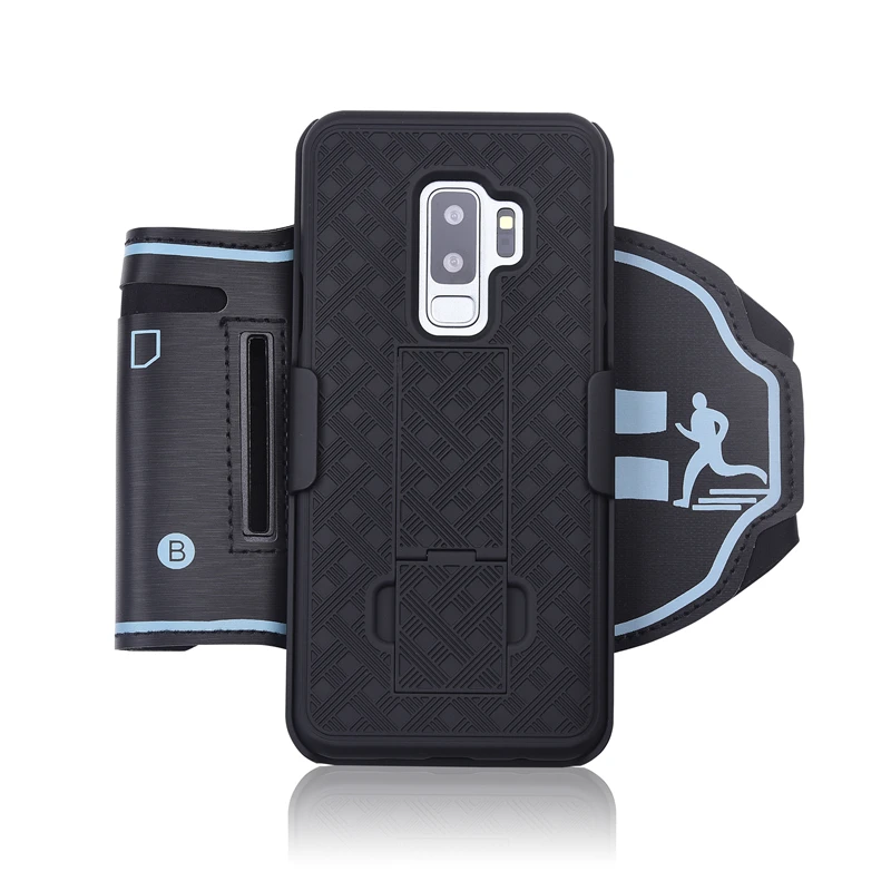 2 في 1 الرياضة حقيبة هاتف محمول شارة لسامسونج غالاكسي S9 S9plus Gym تمرين الجري حامل هاتف حقيبة الذراع الفرقة S9/ s9 زائد 2 في 1 الرياضة حقيبة هاتف محمول شارة لسامسونج غالاكسي S9 S9plus Gym تمرين الجري حامل هاتف حقيبة الذراع الفرقة S9/ s9 زائد