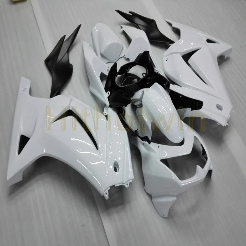 Custom+Screws Injection mold black white motorcycle fairings for EX250 2008 2009 2010 2011 2012 250R Custom+Screws Injection mold black white motorcycle fairings for EX250 2008 2009 2010 2011 2012 250R