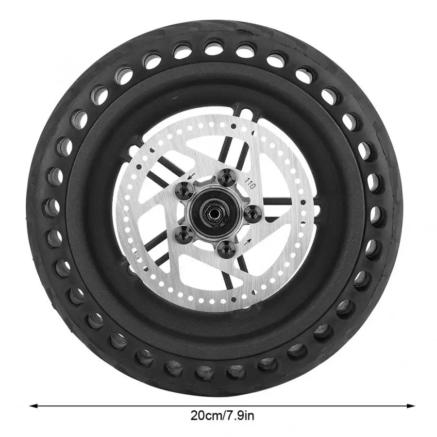 Электрический скутер задняя шина с Ступицей Колеса дисковый тормоз диск набор скутер задняя шина для Xiaomi Mijia M365 электрический скутер запчасти