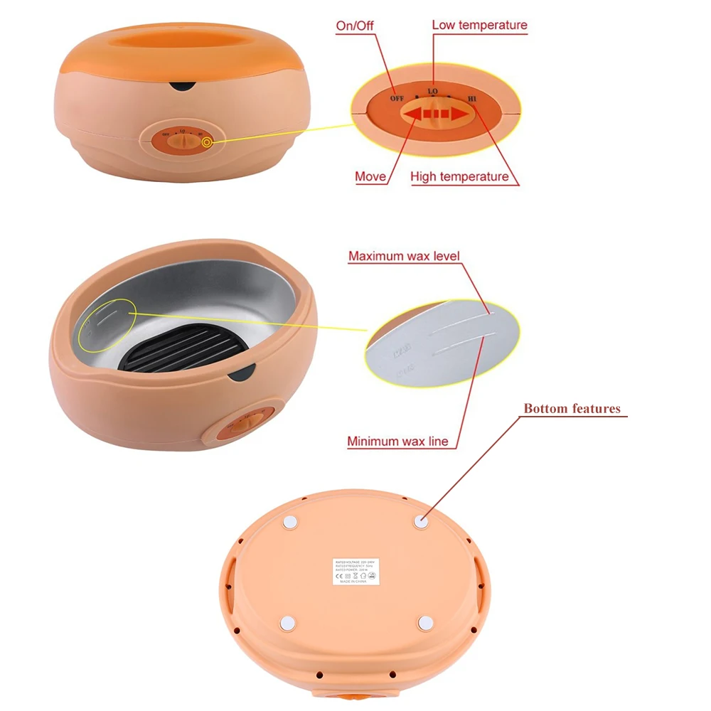 Салон Красоты Спа Парафиновая Терапия Ванна нагреватель воска оборудование Keritherapy система перезаряжаемая удаление волос парафин нагреватель Mac