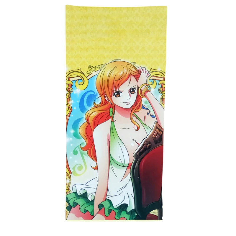 Anime Manga One Piece  Bath Towel  Beach Towel 001