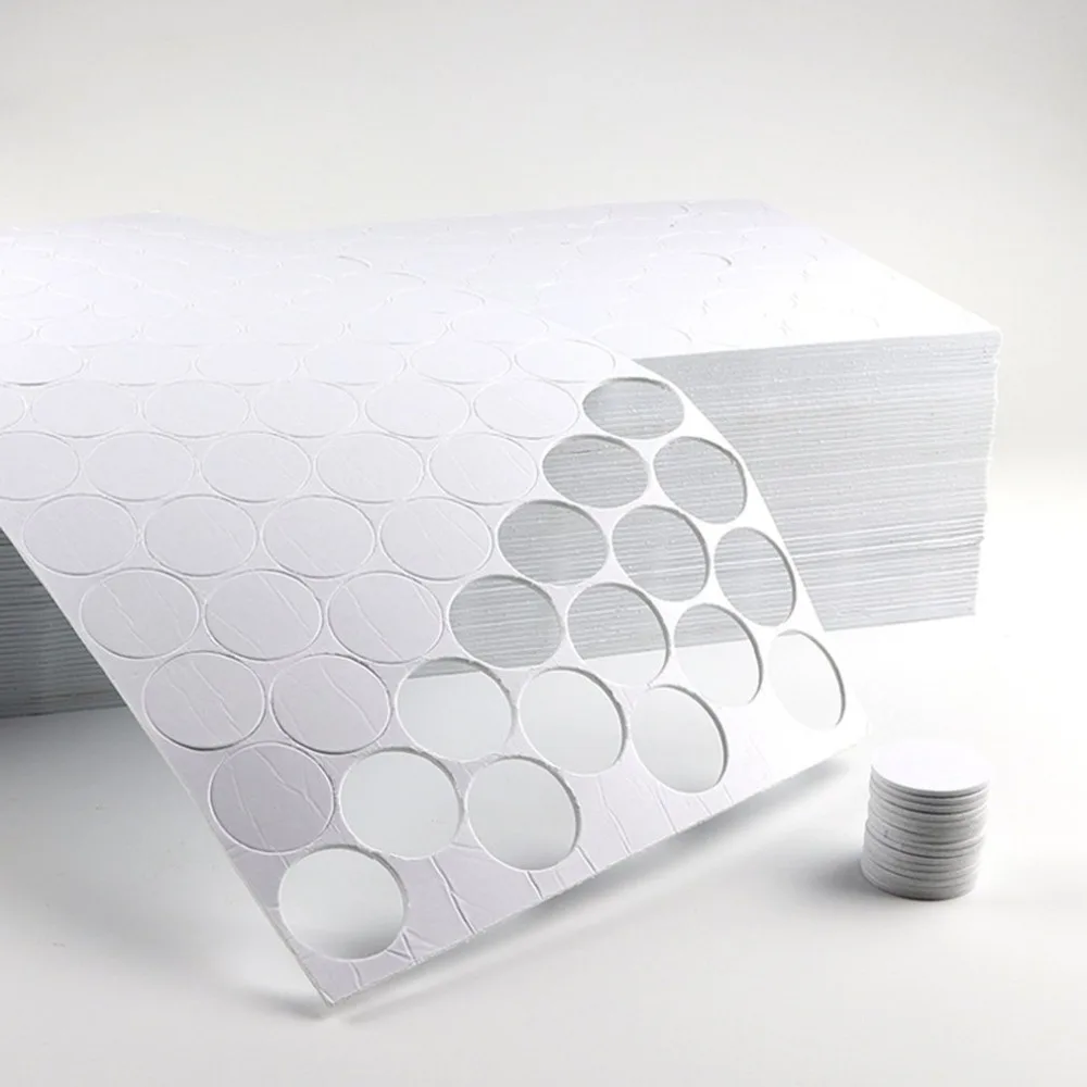 

35mm Round Strong Adhesive EVA Tape Multifunction White Foam Tape Sticker Pad Mounting Double Sided Sticky Tape