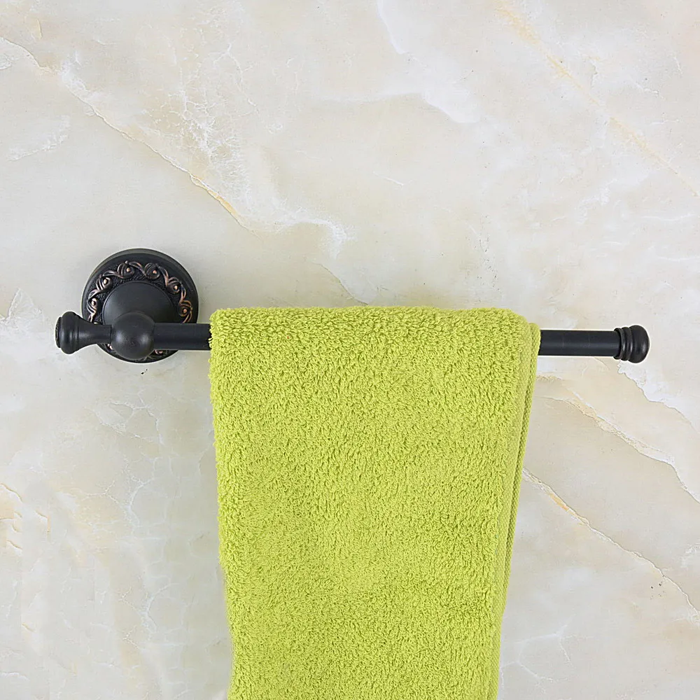 Античный латунный аксессуар для ванной настенный один полотенце бар стойки для полотенец Держатель полотенец aba479