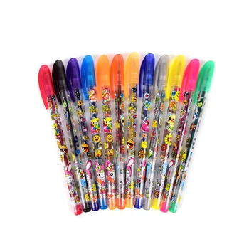 

10 Gel Pens Set Color Gel Pens Glitter Metallic Pens Good Gift For Kids Sketching Painting Drawing Office Stationery