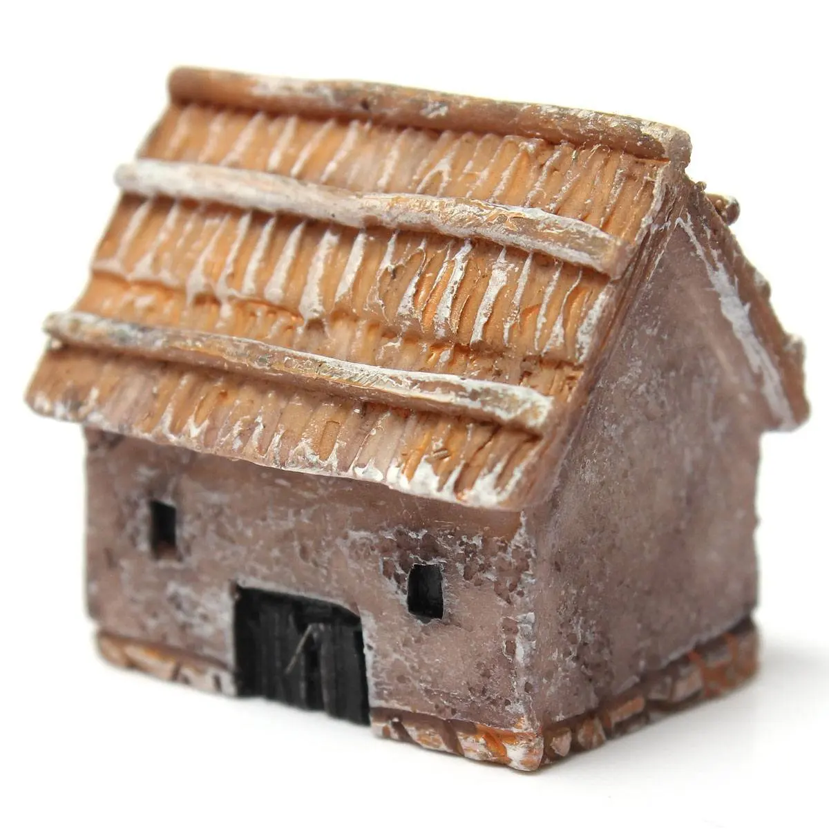 

Miniature Classic Rustic Cottages Craft Woodland Planter Pot Garden Home Decor Small