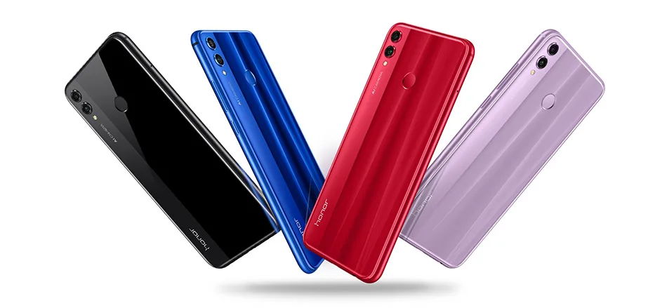 Global Honor 8X ram 4G rom 128G 6 5 дюймов android 8 1 смартфон 2 ГГц четыре ядра 20 МП 3750 мАч LTE