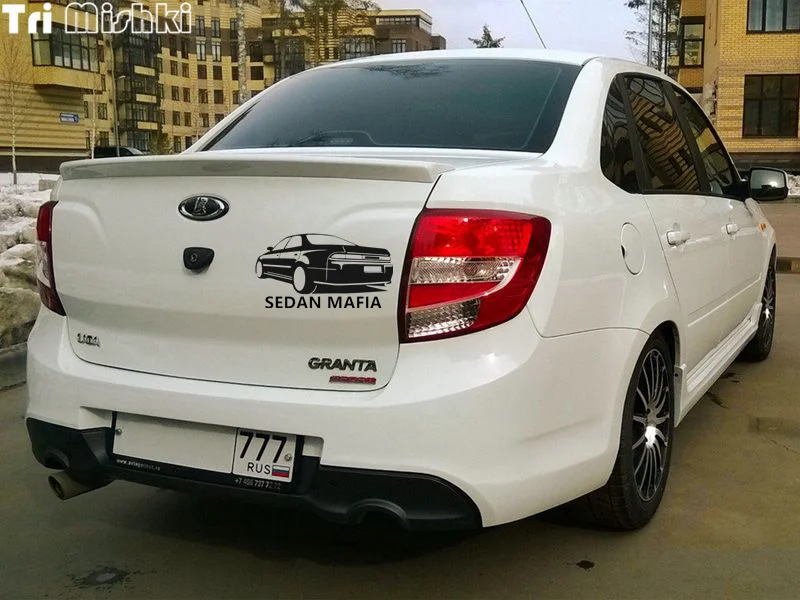 Tri Mishki HZX164 10.9*20см SEDAN MAFIA СЕДАН МАФИЯ наклейки на авто виниловые мотоцикл