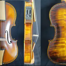 Стиль барокко песня искусство инкрустация/рисунок электрическая и акустическая скрипка 4/4#11112