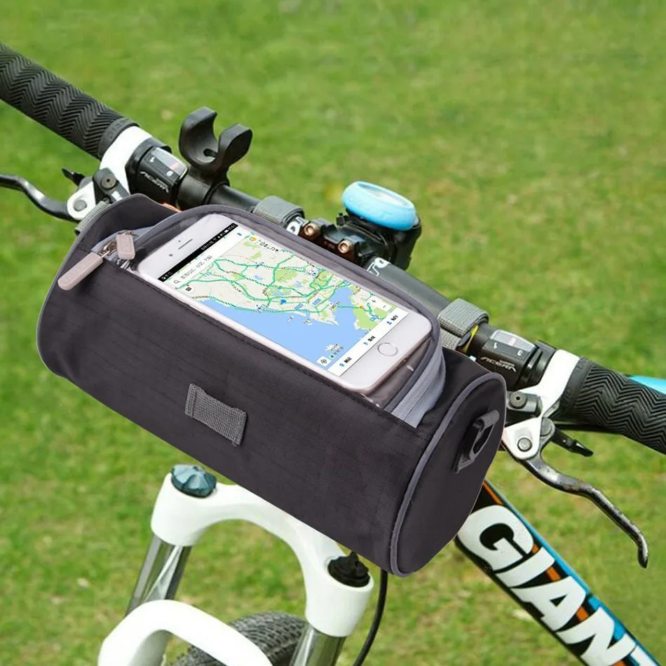 Стоящая сумка для руля велосипеда, для езды на велосипеде, сенсорный пакет, держатель для мобильного телефона, для бега, велосипедный пакет, Аксессуары для велосипеда, MTB Cycle