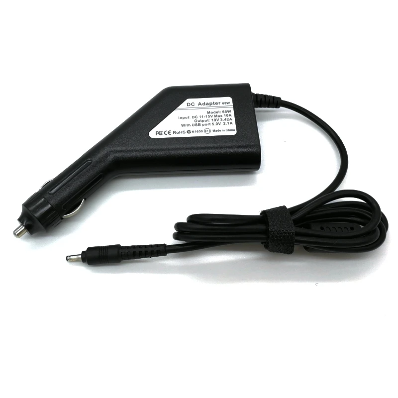 Автомобильное зарядное устройство для ноутбука Acer Aspire S3 S5 S7 P3 Iconia Tab W500 W700 W700P 65
