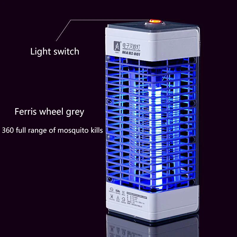 JQWORV модернизированная Электроника Москитная Ловушка-убийца от мотыльков, мух-Оса, светодиодная Ночная лампа, лампа от жуков, насекомых, черных насекомых-вредителей, Zapper CNPlug