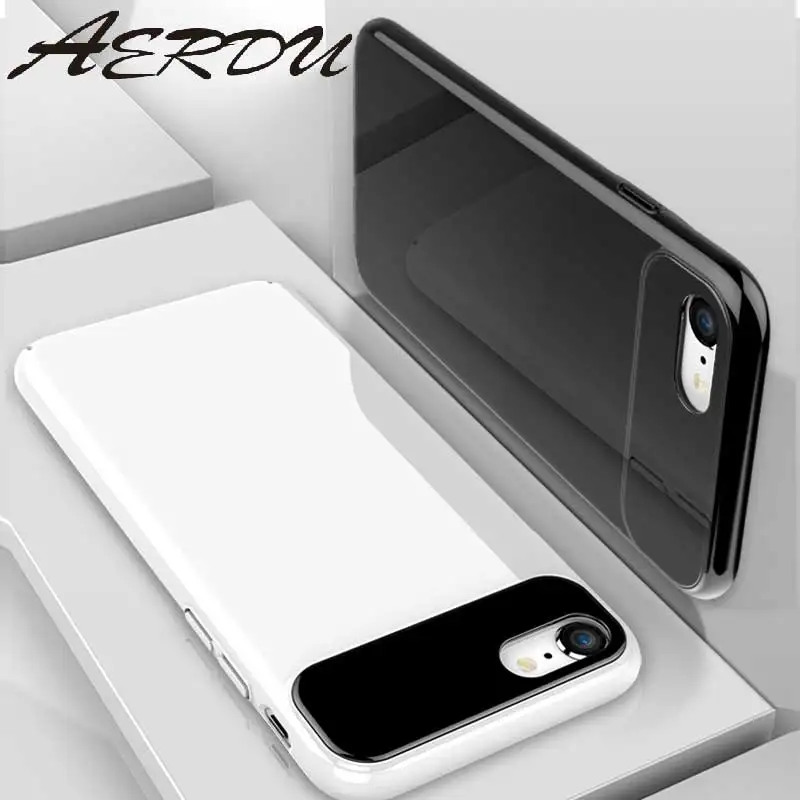 

Case For iPhone 7 8plus soft TPU edge Tempered Glass Ultra Thin Transparent Glass Back Cover For Apple iPhoneX Anti-knock