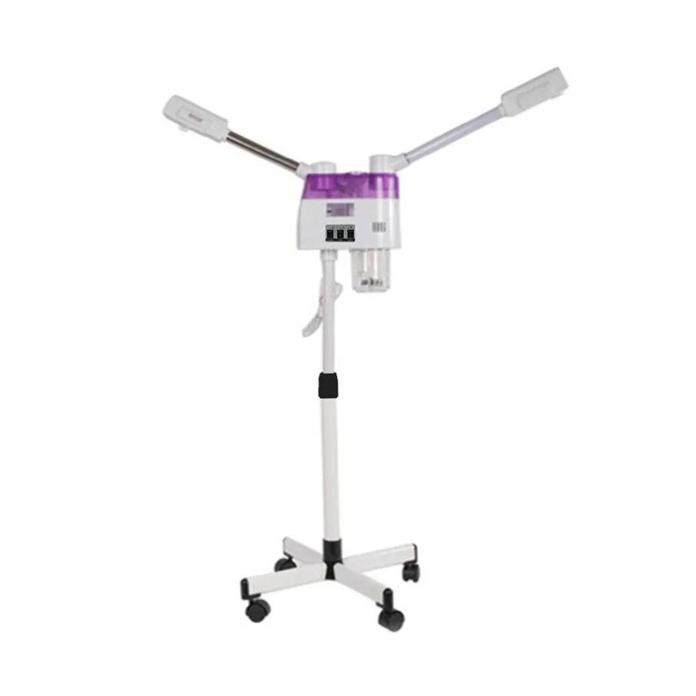 

Hot And Cold Dual Use Double Head UV Sterilization Facial Steamer Humidifier Moisturizing Skin Care Beauty Equipment Selling