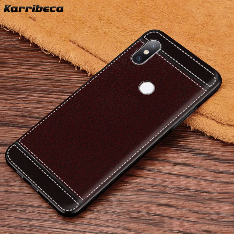 

Litchi pattern silicone case for xiomi xiaomi mi mix 2s funda carcasa lychee leather matte tpu cover coque etui tok kryt kilifi