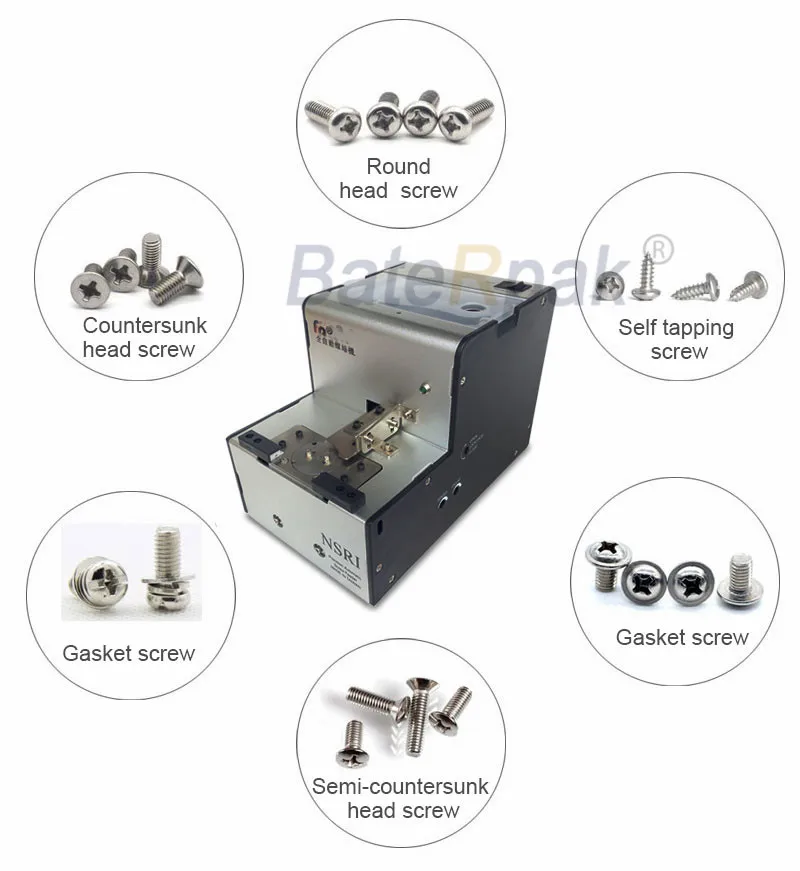 BateRpak/FUMA Rotary screw machine NSRI-20 26 30 automatic screw feeder equipped with signal output