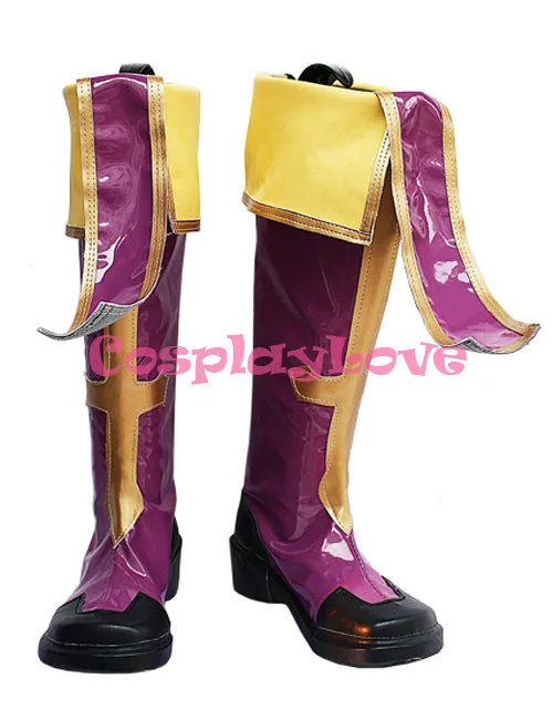 BlazBlue Cosplay Tsubaki Yayoi Rachel Alucard Cosplay Boots  (2)