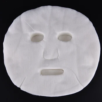 

Pure Cotton Paper Facemask Sheet Disposable Facial Mask Ultra-thin DIY Cosmetic Face Skin Care Mask White 16 * 8cm