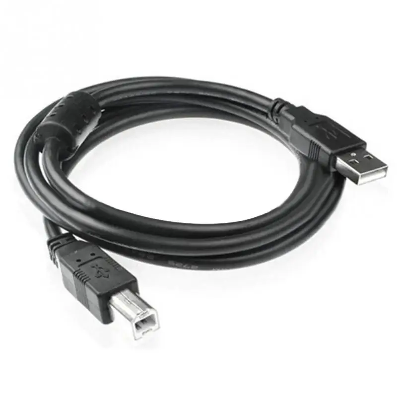 3/1,5 м USB 2,0 A к B Мужской адаптер кабель для передачи данных для Epsons CanonS SharpS HPS принтер сканер удлинитель провод шнур