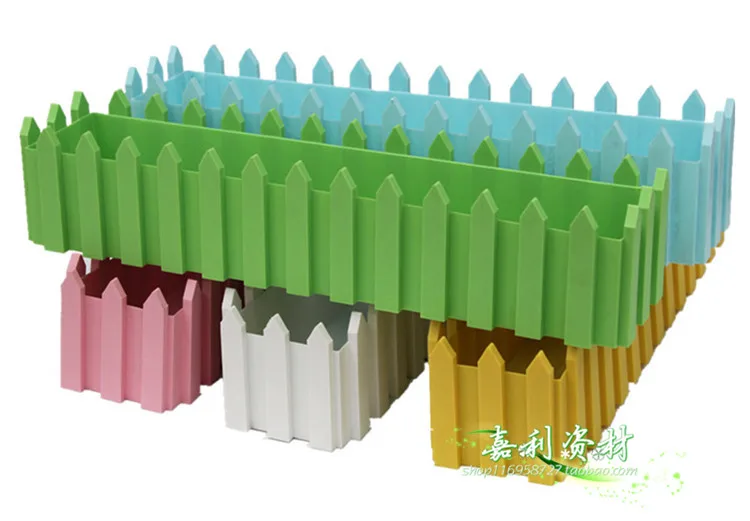

1PCS resin pots rectangular balcony flower pots and large basin / 50 * 12 * 11 cm / 350 g