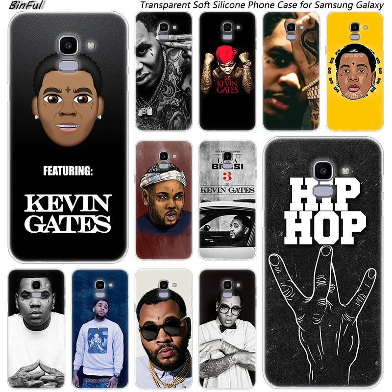 Мягкий силиконовый чехол для телефона Lil Wayne Kevin Gates Samsung Galaxy J8 J6 J4 2018 J2 Core J5 J7 Prime J3 2016