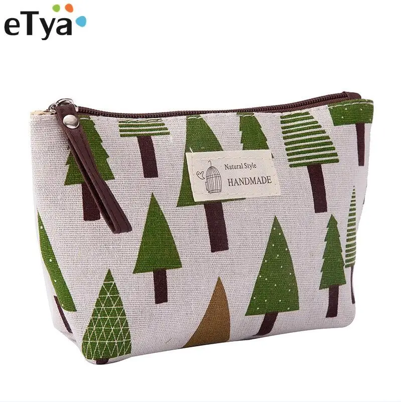 ETya الأزياء سفر منظم حقيبة مستحضرات التجميل المرأة زيبر حقيبة مستحضرات تجميل الإناث صغيرة ضرورة الجمال يد محفظة حقيبة أقلام رصاص