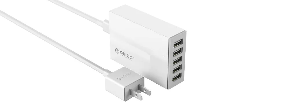 ORICO USB зарядное устройство 5V6. 8A 34 Вт Универсальный мобильный телефон настольное зарядное устройство настенное зарядно