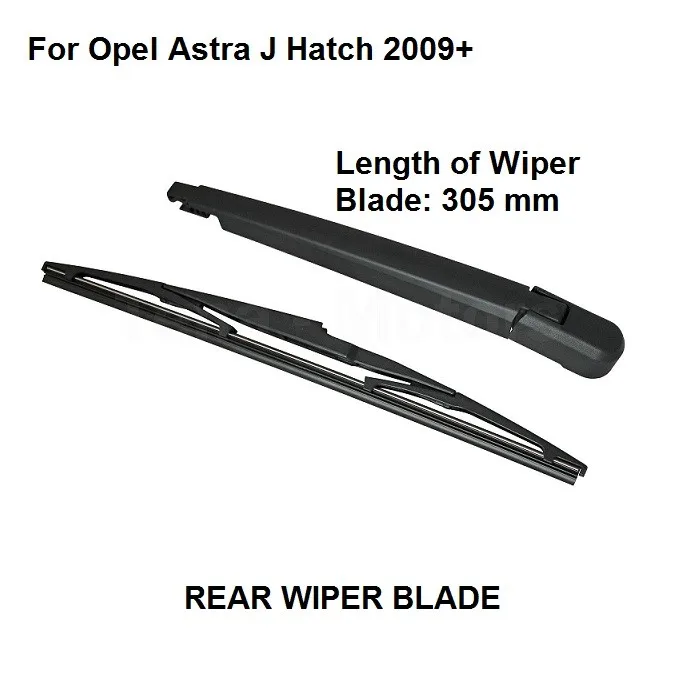 Factory Wholesale 305MM Blade For Vauxhall Opel Astra J MK6 Hatchback