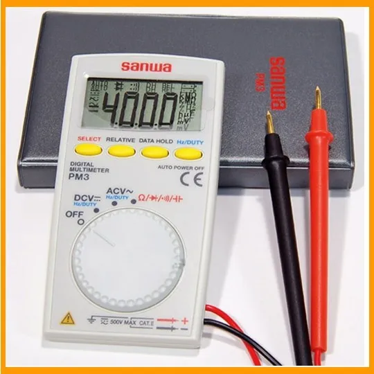 SANWA PM3 Digital Pocket Multimeterin Instrument Parts & Accessories