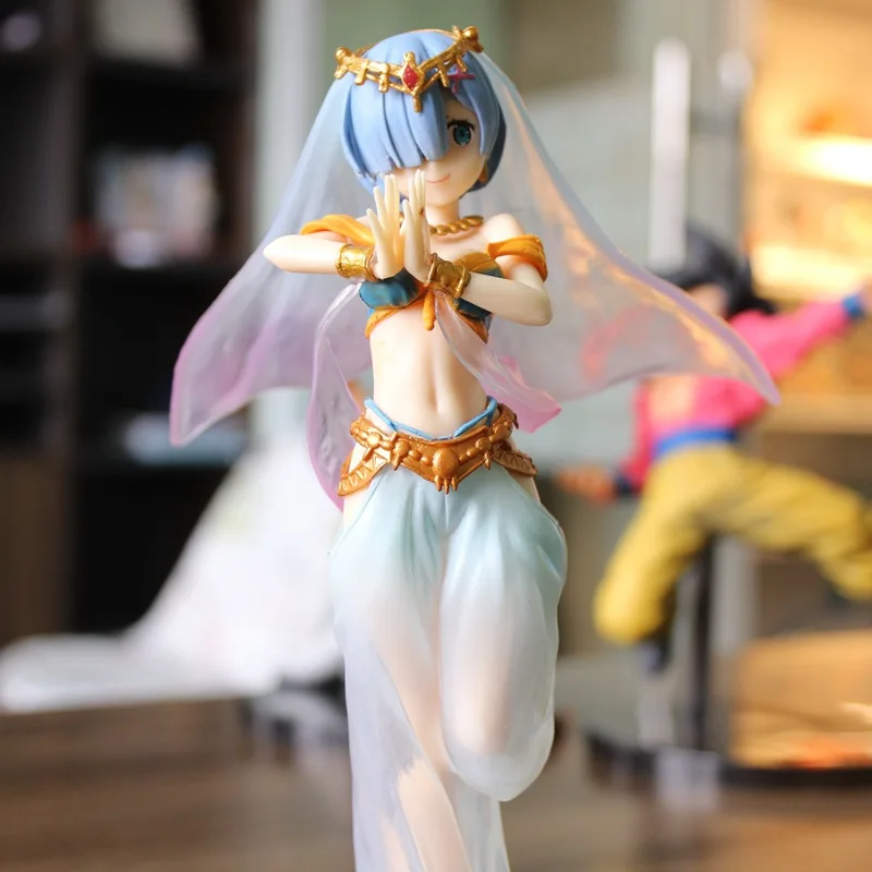 

Anime Re : Life in a Different World From Zero Rem Remu Arabic Ver. Action Figure Model Toys