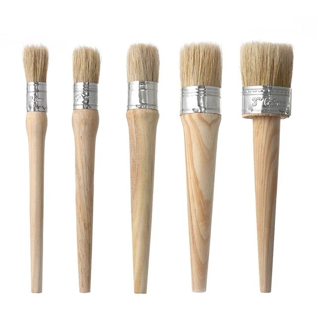 Professional Paint Brushes Oil Painting  Bristle Brush Painting Flat -  Bristle - Aliexpress