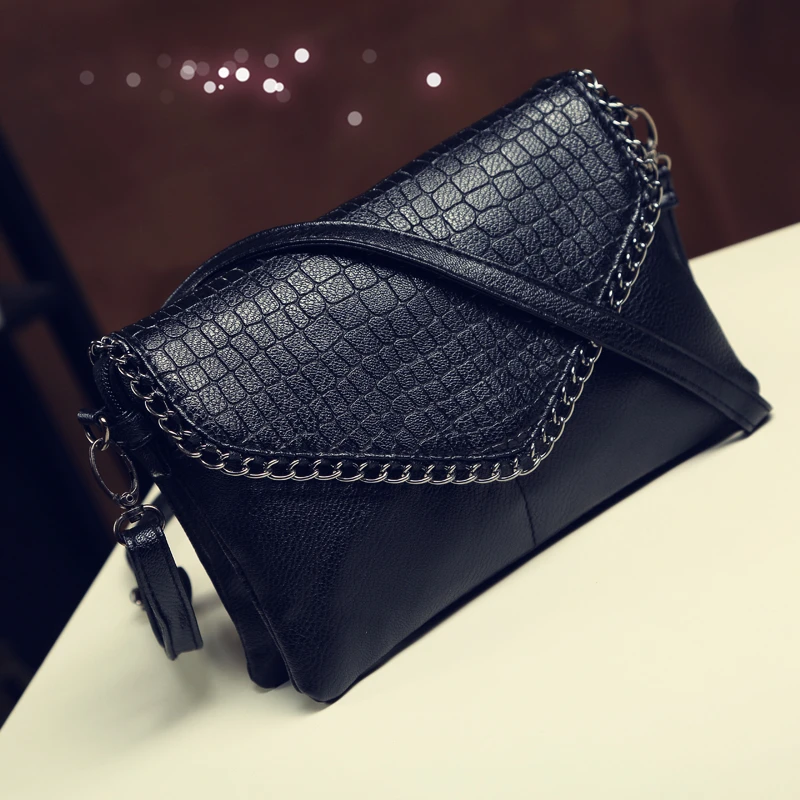 day clutches women bags female shoulder bags leather handbag black purses crossbody bags for women Envelope girl ladies hand bag