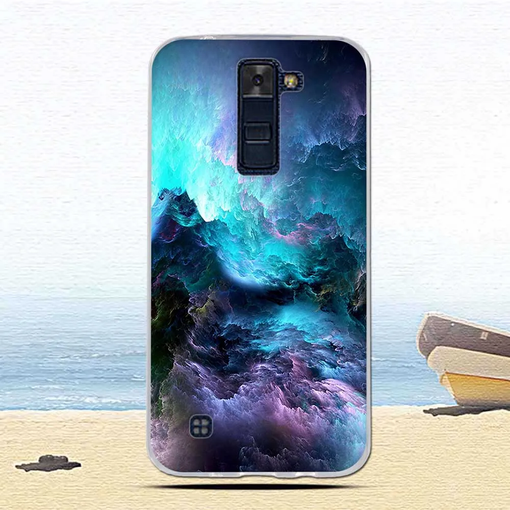 4 Мягкий чехол для LG K8 LTE K350 K350E K350N чехол силиконовый чехол для телефона Capa LG K8 чехол для LG K8 LTE чехол - Цвет: 4