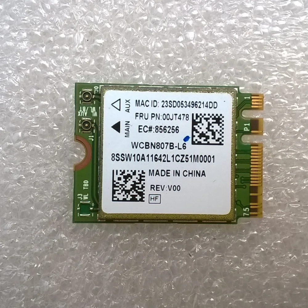 BCM4356 2x2AC+BT4.0 PCIE M.2 WLAN Adapter For Lenovo Thinkpad X260 T560