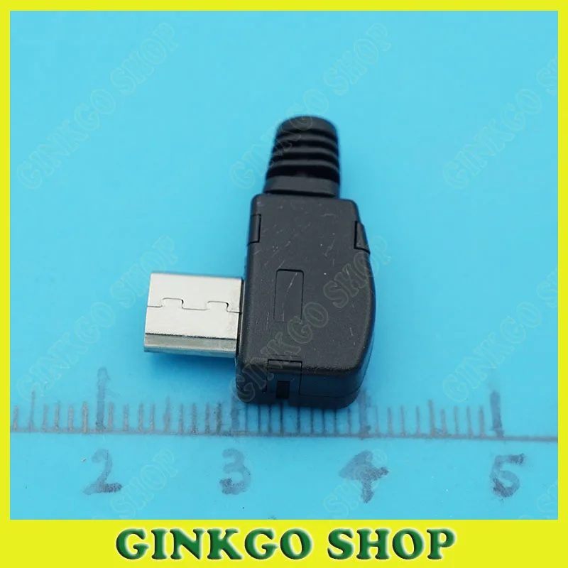 1000 компл./лот 4 в 1 90 градусов пайки типа MICRO USB 5P штекерные соединители DIY